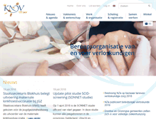 Tablet Screenshot of knov.nl